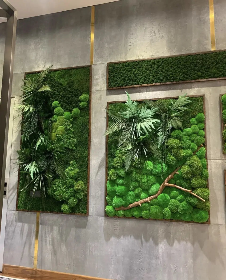 "Timeless Green" Living Wall Panel