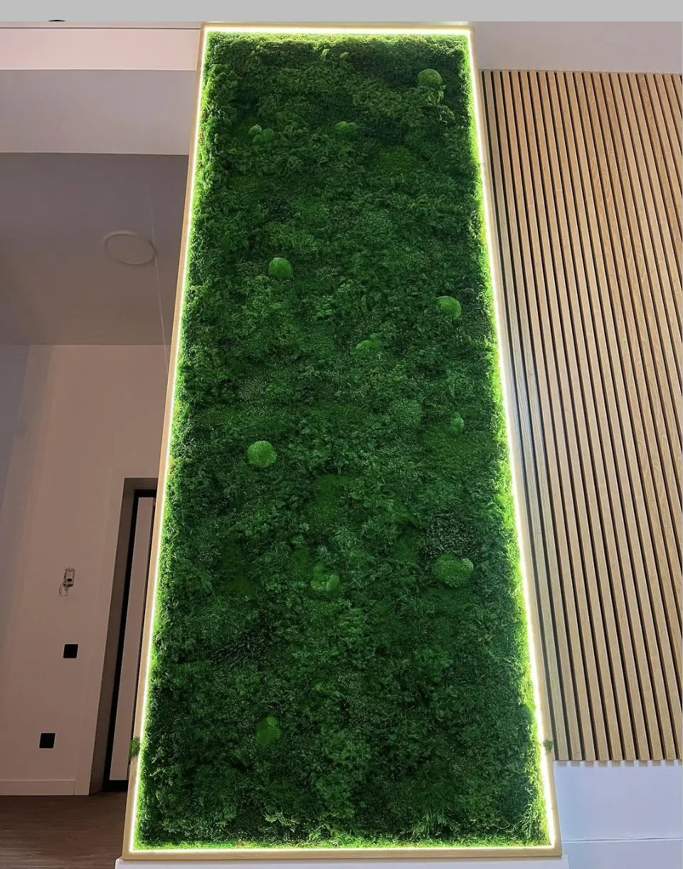"Lushscape Panel" Preserved Moss Wall